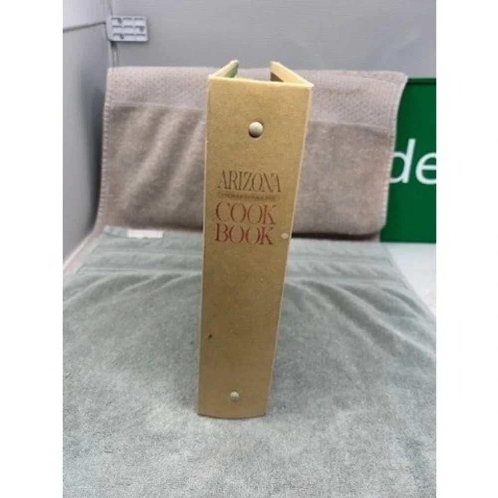 Vintage‎ Arizona Homemakers Cookbook Ring Bound Illustrated Tabbed Dividers
